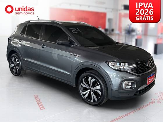 VOLKSWAGEN T-CROSS 1.4 250 TSI TOTAL FLEX HIGHLINE AUTOMÁTICO